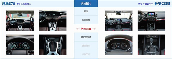 君马S70和长安CS55哪个好 同价位的车你如何选择