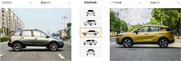 风行景逸SUV和传祺GS3哪个好 风行景逸SUV是跨界车型