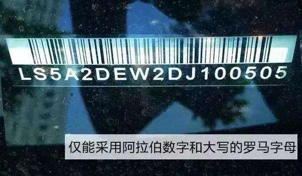 车架号是什么 就是车辆的身份证