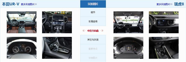 本田UR-V和奇瑞瑞虎8哪个好 本田UR-V更豪华