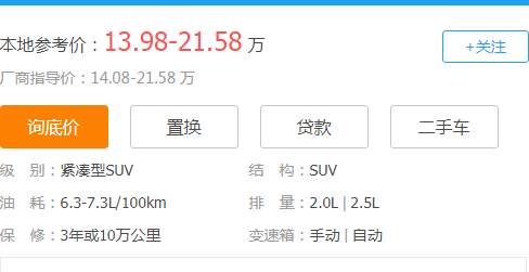 马自达cx4油耗多少钱一公里 6角畅跑一公里