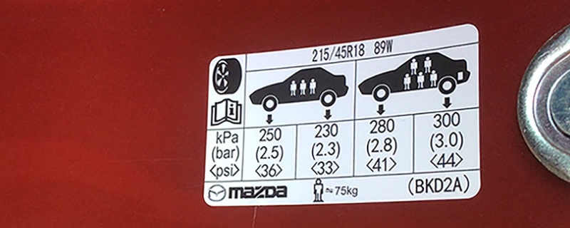 胎压190kpa正常吗