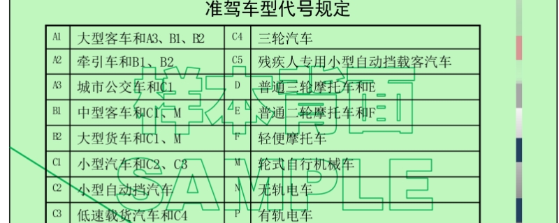 c1m是什么驾照