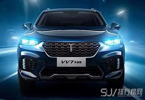 wey vv7这车质量怎么样 2019年车型故障33个并占据20万豪车榜首