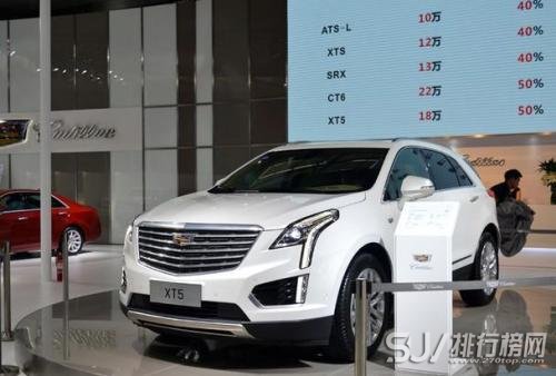 凯迪拉克xt5落地多少钱 凯迪拉克xt5售36.97万元