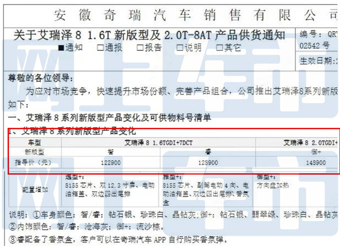 奇瑞新艾瑞泽8到店，6月上市！现款4S降3万甩卖