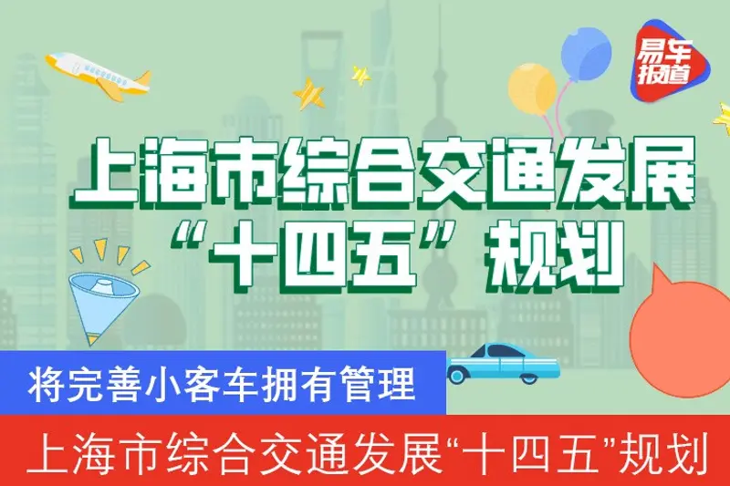 上海：将完善小客车拥有管理、加强号牌额度总量控制