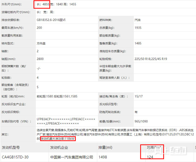 奔腾4月15日发布1.5T第四代B70！售价更便宜