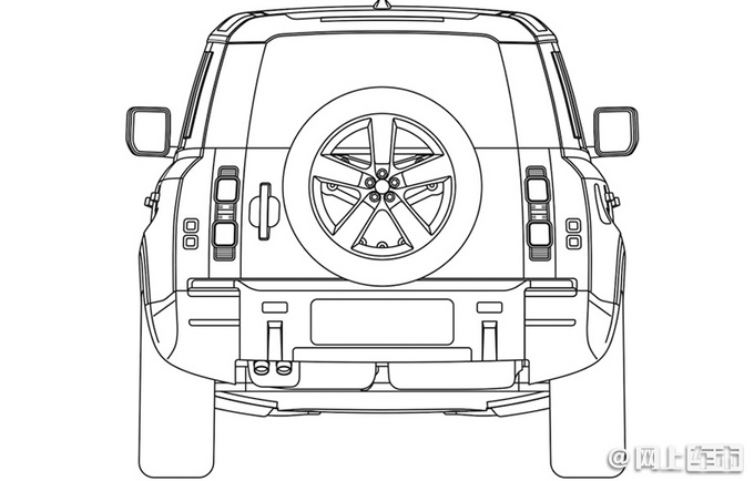 路虎卫士130首曝真容 或搭5.0T V8 能拉7个小姐姐