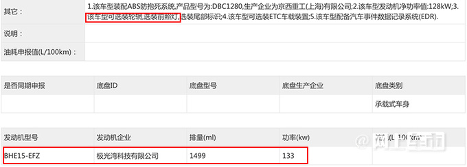 吉利全新SUV实拍！换搭1.5T发动机 尺寸加长