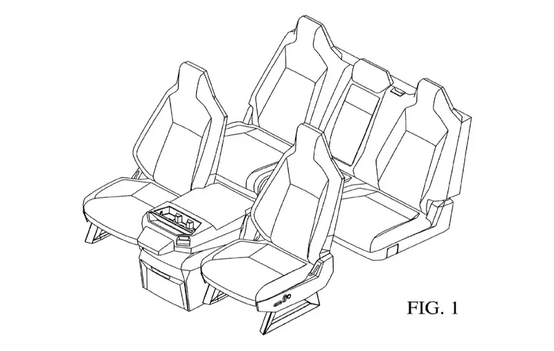使用场景更丰富 特斯拉提交Cybertruck折叠座椅专利