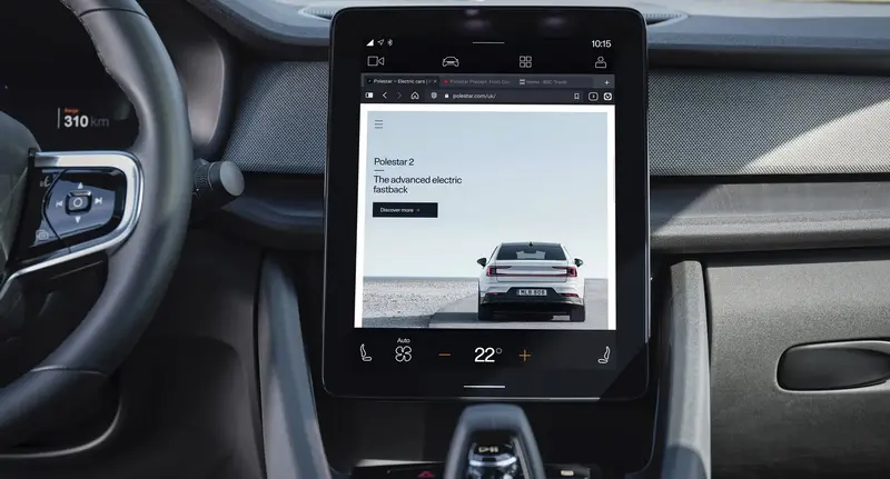 不引进国内 Polestar极星推出首款全尺寸浏览器