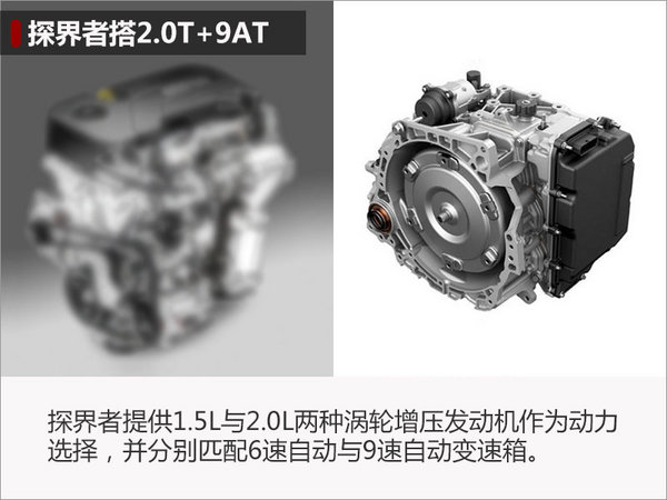 雪佛兰探界者4月上市 推1.5T/2.0T六款车