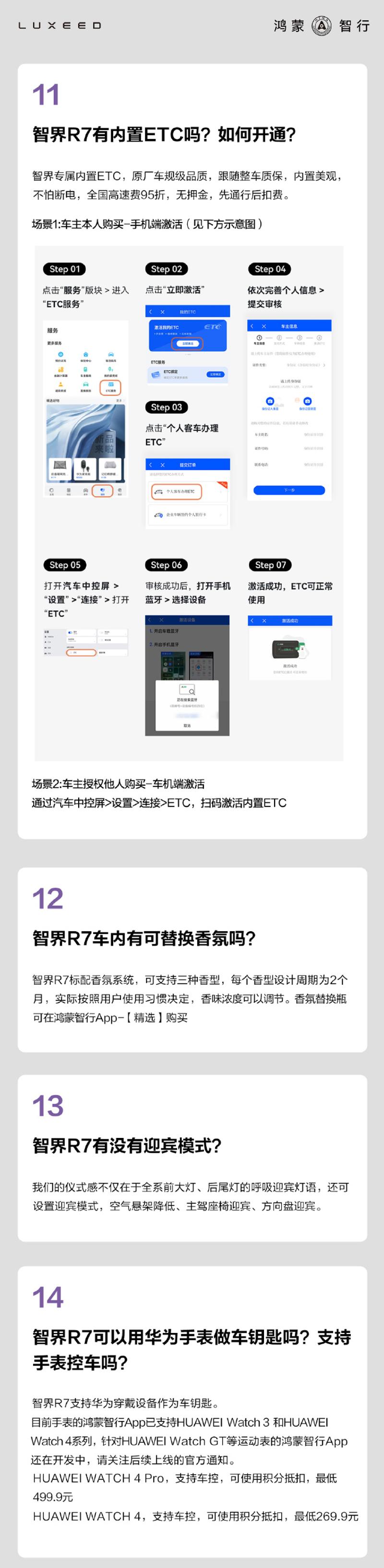 智界R7“答网友问”第二期：友商手机能否使用无感数字钥匙？